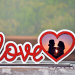 Moldura Love “Vermelho”