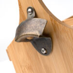 Porta-garrafas em bambu