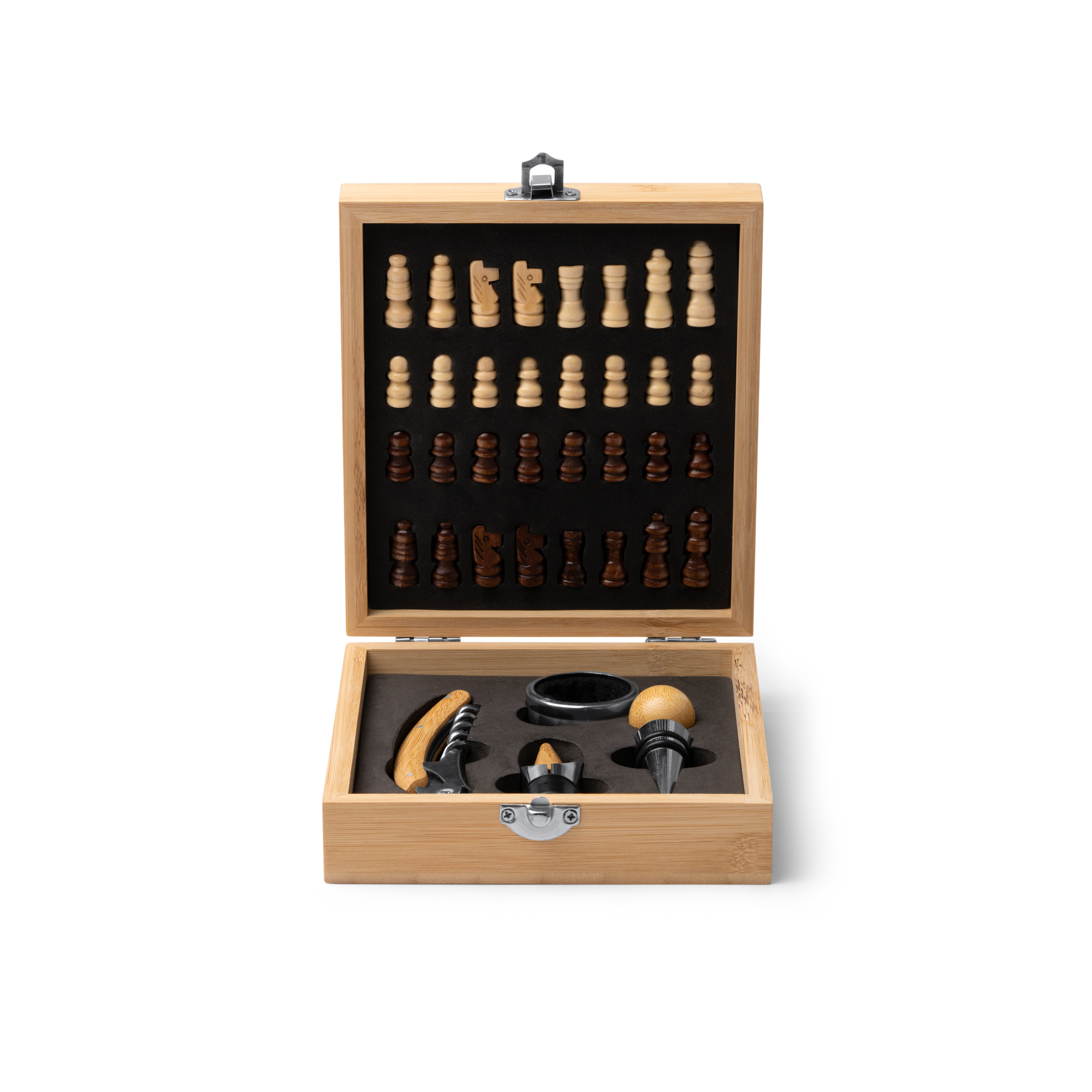 Conjunto de vinho com jogo de xadrez - Image 4